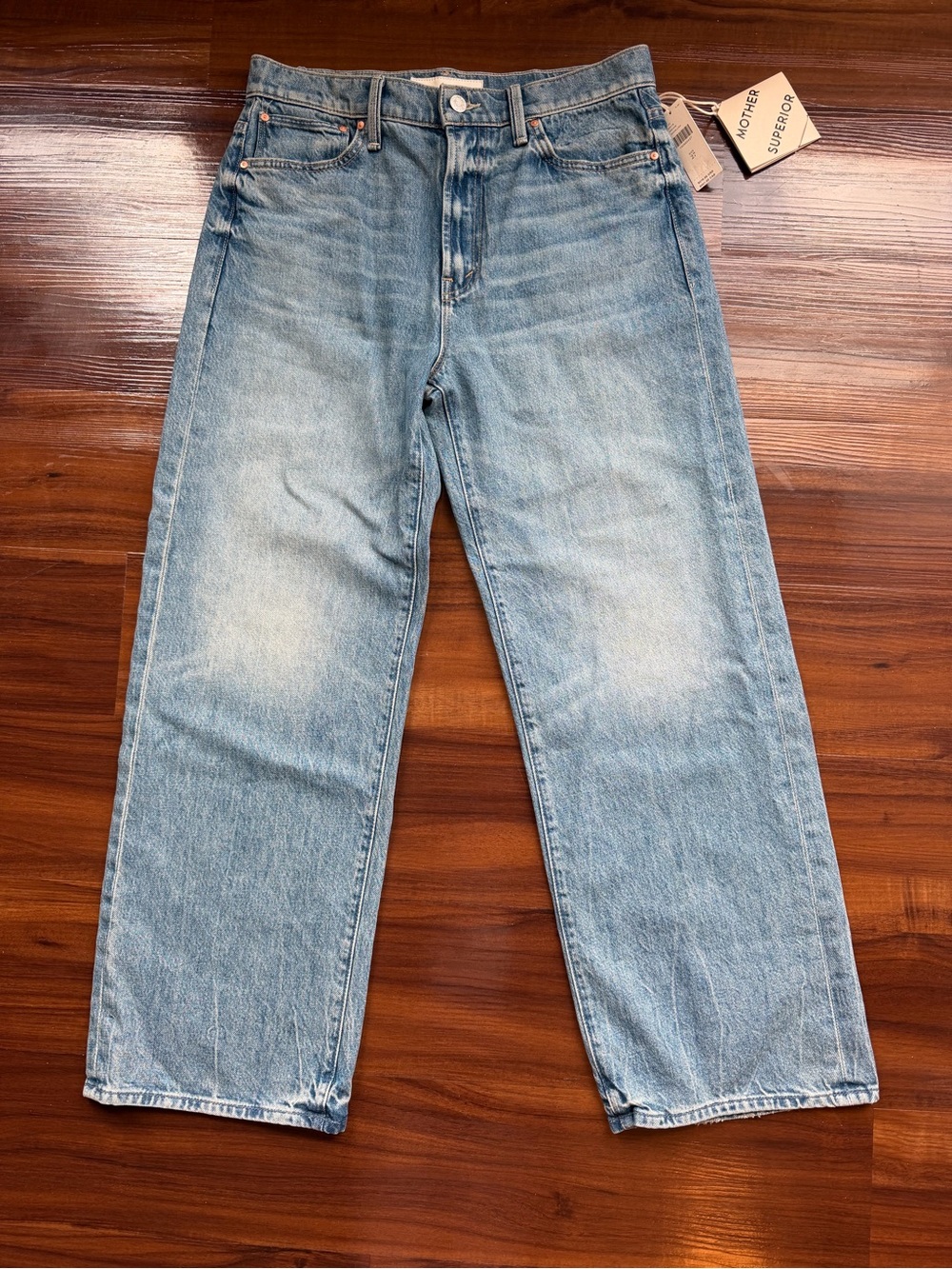 NWT MOTHER Dodger Flood Jean - Picture 2 of 11